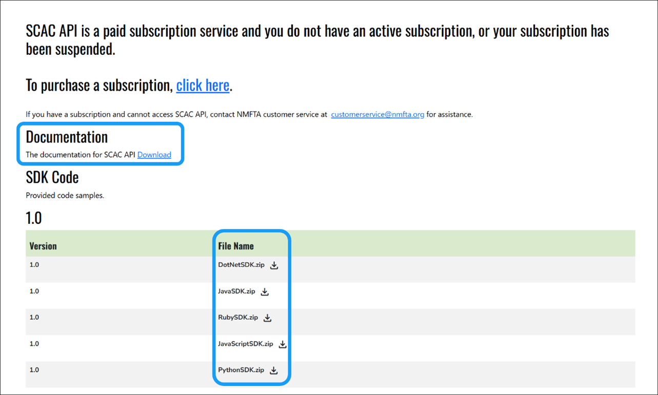 Figure 5-16 SCAC API Documentation & SDK Code Screen.png