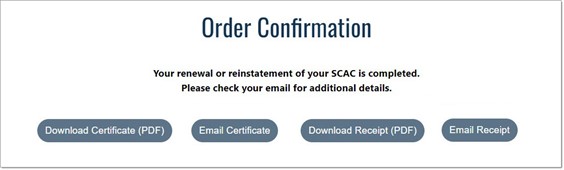Figure 4-10 Order Confirmation Screen for a SCAC Renewal.jpg