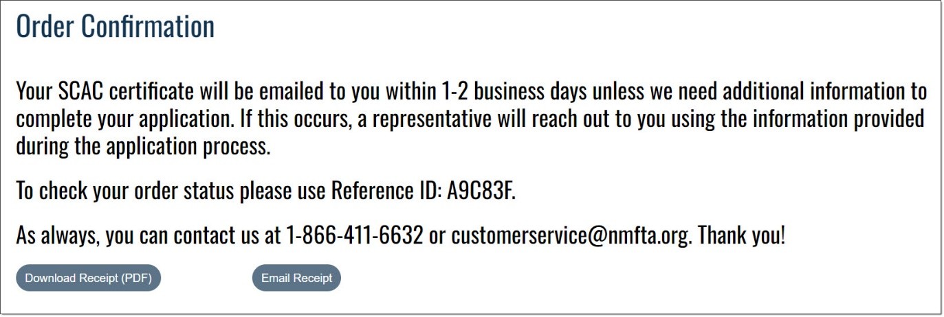 Reference ID on an Order Confirmation Screen.jpg