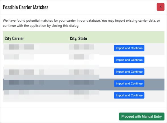 Figure 5-2 Possible Carrier matches Dialog Box.jpg