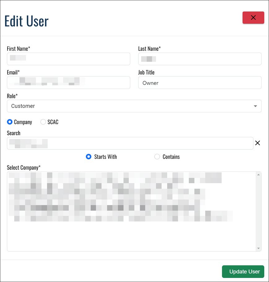 Figure 10-6 Affilitating a User with a Company or SCAC.jpg